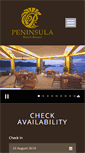 Mobile Screenshot of peninsula-beach-resort.com